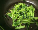 小松菜のシンプル炒め〜お弁当にも作り方3写真