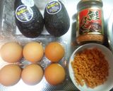 アボカドと鮭のたまごロール作り方1写真