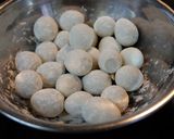 肉巻きうずらの卵の串揚げ作り方1写真