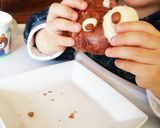 ❀子供と一緒に！クマさんのバナナ饅頭❀作り方12写真