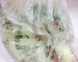新玉ねぎのコーンとイカの２種かき揚げ作り方3写真