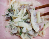 新玉ねぎのコーンとイカの２種かき揚げ作り方4写真