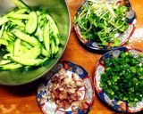 豆乳すりゴマ冷やし辛味噌肉麺作り方6写真
