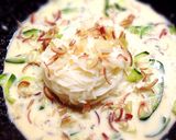 豆乳すりゴマ冷やし辛味噌肉麺作り方12写真