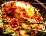 豆乳すりゴマ冷やし辛味噌肉麺作り方16写真