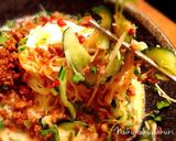 豆乳すりゴマ冷やし辛味噌肉麺作り方17写真