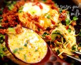 豆乳すりゴマ冷やし辛味噌肉麺作り方18写真