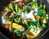 野菜タップリ、カラフルオムレツ作り方7写真