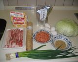 カリカリ＆トロトロのふんわ～りお好み焼き作り方1写真