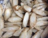 味わい深い、ごぼうと椎茸と水菜のスープ作り方2写真