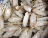 味わい深い、ごぼうと椎茸と水菜のスープ作り方2写真