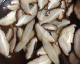 味わい深い、ごぼうと椎茸と水菜のスープ作り方3写真