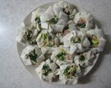 簡単　美味しい　野菜たっぷりニラ饅頭作り方5写真