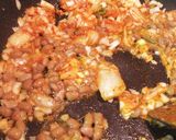 【決定版】パラパラ納豆キムチ炒飯。作り方7写真