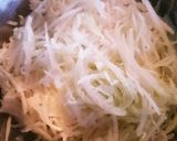 ヘルシ〜♪大根と水菜のしらすのっけサラダ作り方1写真