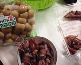 蛍イカのジェノベーゼ風パスタ作り方1写真