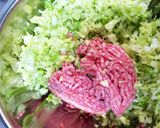 春キャベツのふわふわメンチカツ作り方2写真