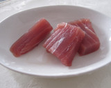 ♡簡単！でも激ウマ♡マグロの甘辛煮作り方1写真
