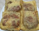 簡単！ひき肉とキムチの油揚げ詰め焼き作り方3写真