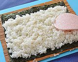 海苔♪のり~♪ ☆ 海苔巻きカナッペ作り方2写真