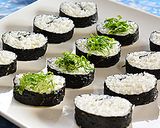 海苔♪のり~♪ ☆ 海苔巻きカナッペ作り方4写真