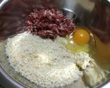 ハンバーグと人参のグラッセ作り方5写真