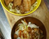 ガッツリ！豚バラ丼！玉ねぎとえのきと共に作り方14写真