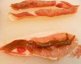 豚肉のメンマ巻き作り方1写真