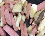 エリンギとおさかなハンバーグのバター炒め作り方5写真