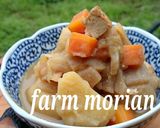 農園レシピ・おじゃがの肉なし肉じゃが♪作り方9写真