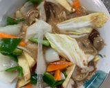 お一人様洋風キムチ味照根菜たっぷり野菜炒作り方16写真