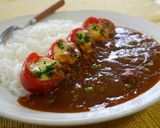 まるごとトマトのミートカレー作り方9写真