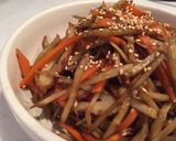 きんぴらリメイク！簡単炊き込みご飯☆作り方6写真