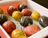 ３色ポテト ミニミニ ハッセルバック作り方5写真