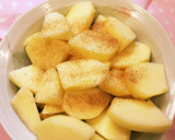 ♡レンジで簡単♡りんごとさつまいもの煮物作り方3写真