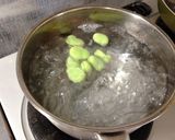 そら豆とベーコンのクリームパスタ作り方3写真