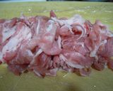 ＊スナップエンドウと豚肉の炒め物＊作り方4写真