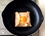 アボカドとウインナーのそば粉のガレット作り方5写真