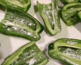 ヘルシーおかず：ピーマンの肉詰め作り方3写真