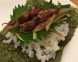 ホタルイカとミョウガ★手巻き寿司作り方2写真