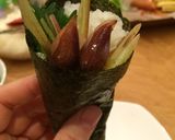 ホタルイカとミョウガ★手巻き寿司作り方3写真