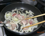 春雨と豚肉のバジル炒め☆タイ風作り方3写真