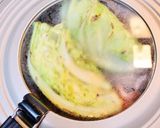 ✿春キャベツとベーコンのフライパン焼き✿作り方4写真
