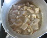 鶏皮と蒟蒻のピリ辛味噌煮作り方4写真