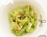 キャベツとなめ茸のささっと炒め☆作り方4写真
