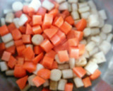 ごぼうと鶏肉たっぷり♡五目中華炒め煮作り方3写真