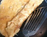 ♪丸いフライパンで作れる♡長芋入り卵焼き作り方5写真