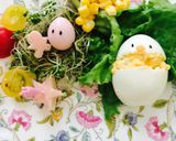 朝ごはんに！イースタープレート☆作り方6写真