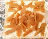 煮物で照りチキピザ風＊筍のマヨトースト作り方1写真