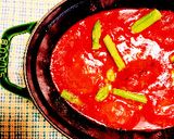 ストウブで煮込みハンバーグ作り方6写真